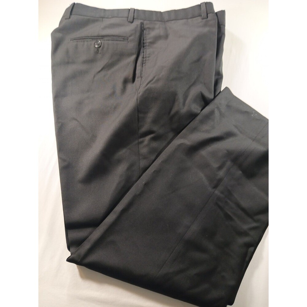 Joseph Abboud Men's Dress Pants Black Straight Cut 34x30